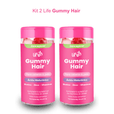 Kit 2 meses de tratamento Life Gummy Hair | Vitamina para cabelo, Pele e Unhas