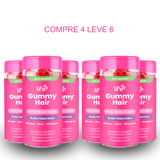 Leve 6 Pague 4 | tratamento Life Gummy Hair | Vitamina para cabelo, pele e unhas